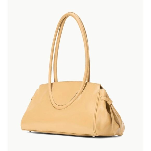 Staud Maude Shoulder Bag – Camel Leather Purse – Brand New - Picture 3 of 6